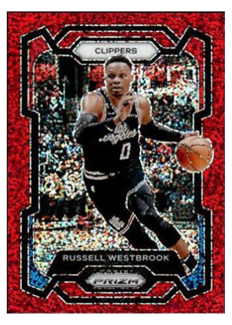 2023-24 Panini Prizm Base Set Russell Westbrook #39 card