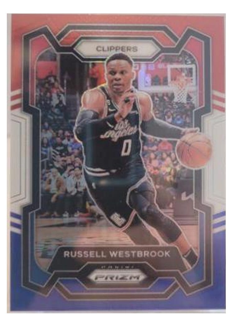 2023-24 Panini Prizm Base Set Russell Westbrook #39 card