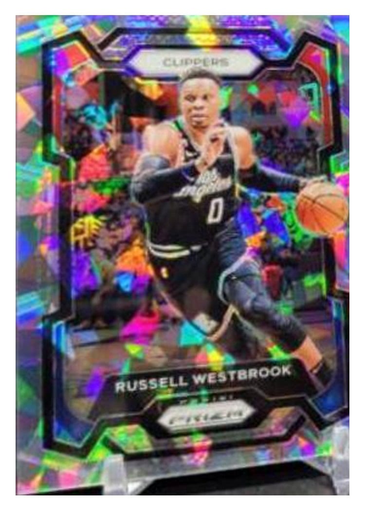 2023-24 Panini Prizm Base Set Russell Westbrook #39 card