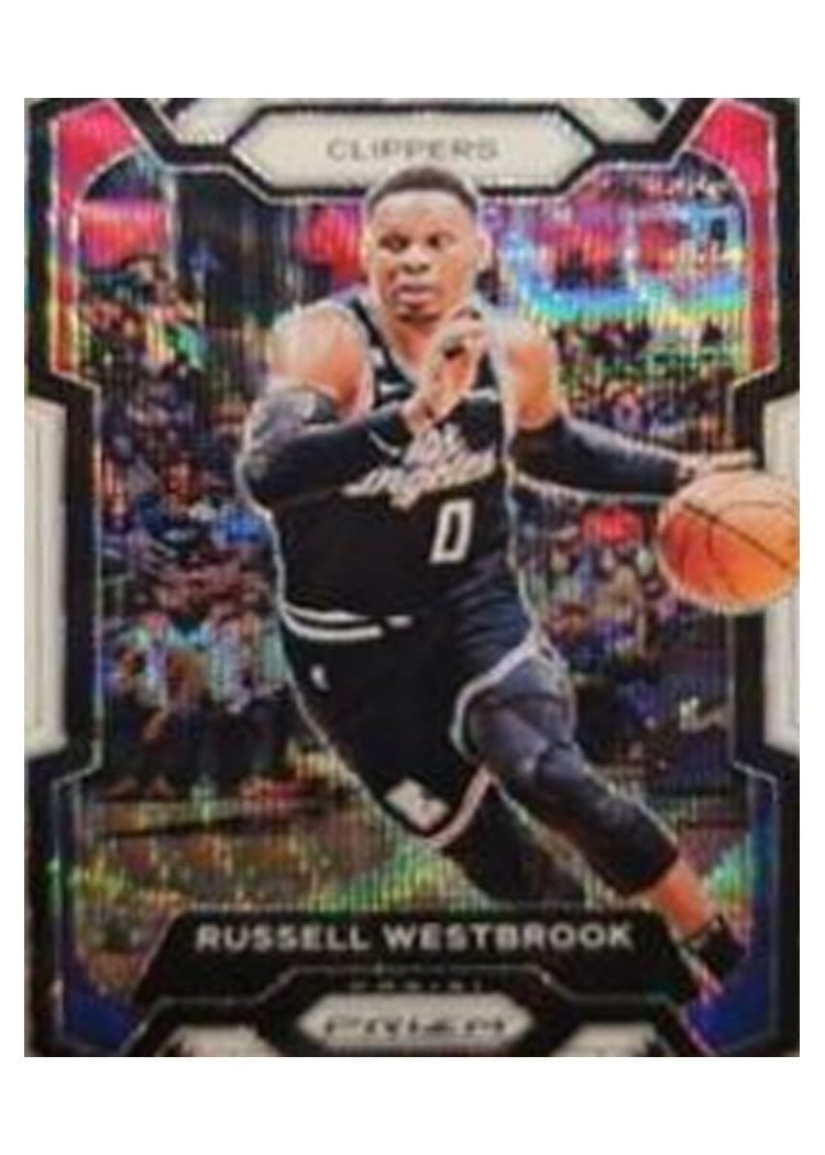2023-24 Panini Prizm Base Set Russell Westbrook #39 card