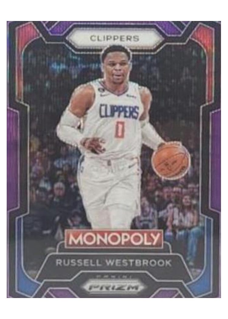 2023-24 Panini Prizm Monopoly Base Set Russell Westbrook #38 card