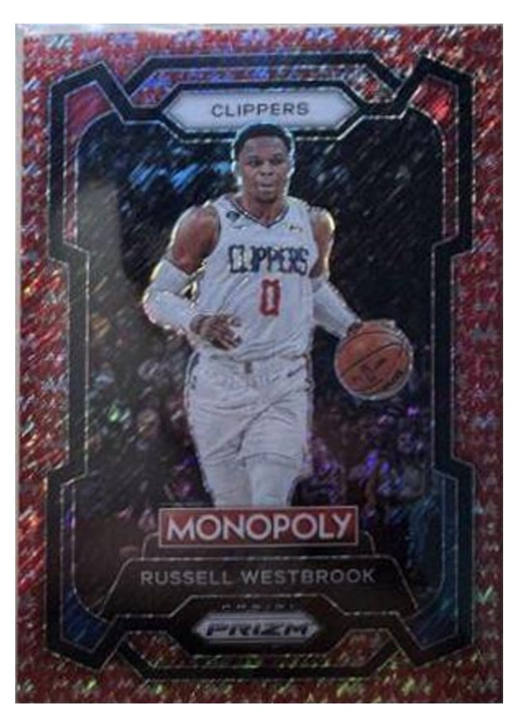 2023-24 Panini Prizm Monopoly Base Set Russell Westbrook #38 card