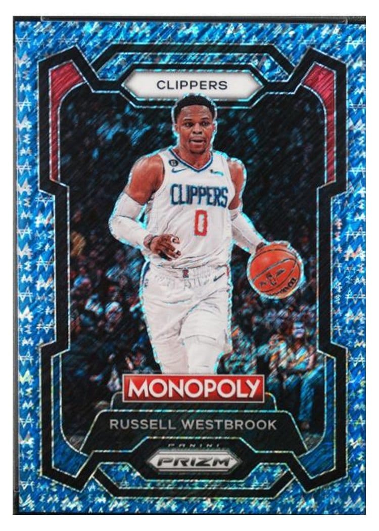 2023-24 Panini Prizm Monopoly Base Set Russell Westbrook #38 card