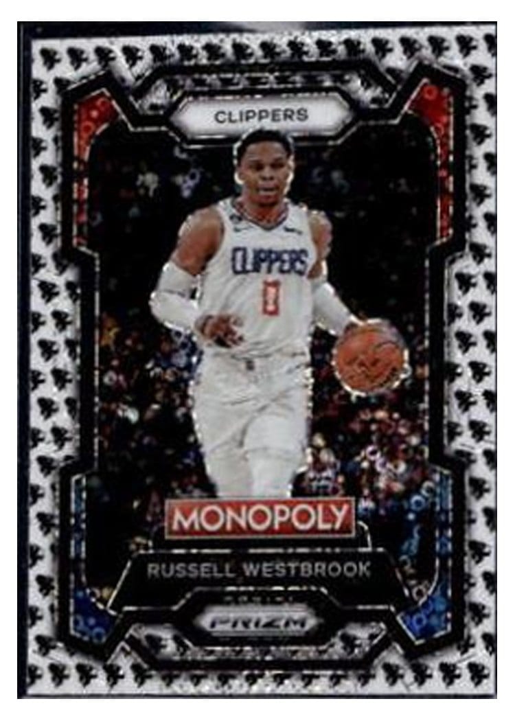 2023-24 Panini Prizm Monopoly Base Set Russell Westbrook #38 card