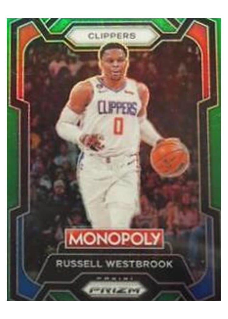 2023-24 Panini Prizm Monopoly Base Set Russell Westbrook #38 card