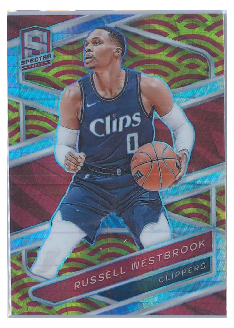 2023-24 Panini Spectra Base Set Russell Westbrook #39 card