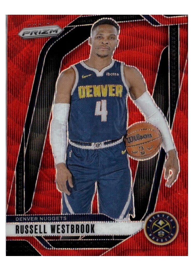 2024-25 Panini Prizm Base Set Russell Westbrook #157 card
