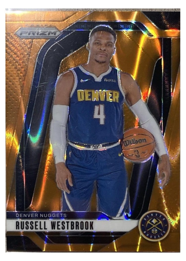 2024-25 Panini Prizm Base Set Russell Westbrook #157 card