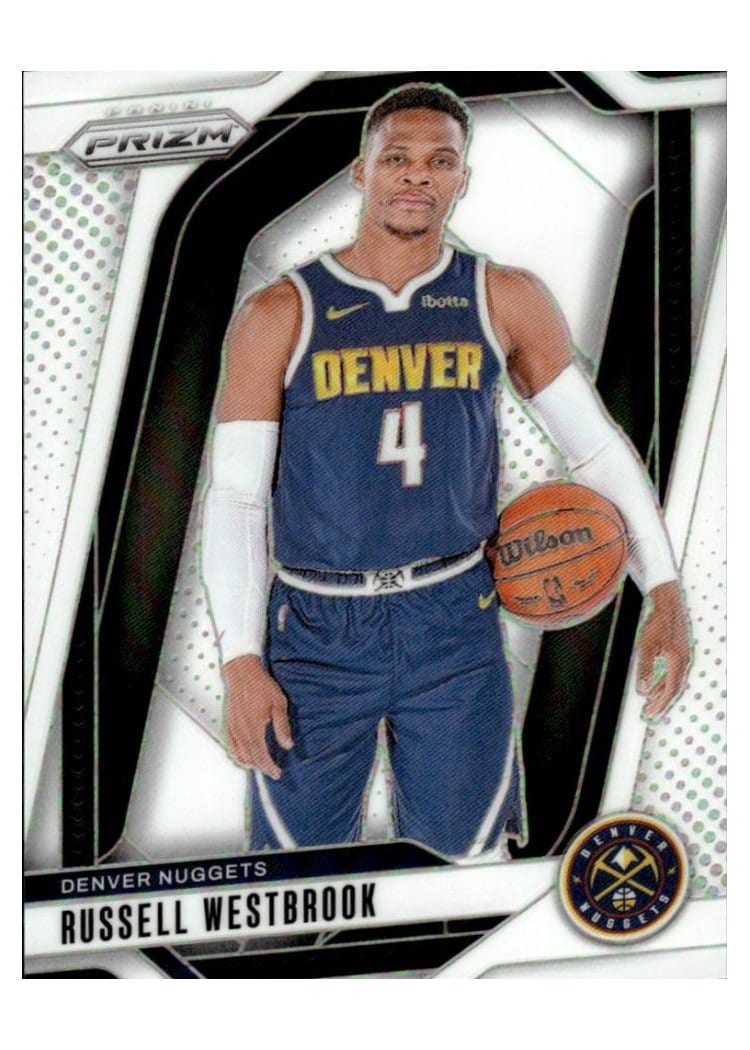 2024-25 Panini Prizm Base Set Russell Westbrook #157 card