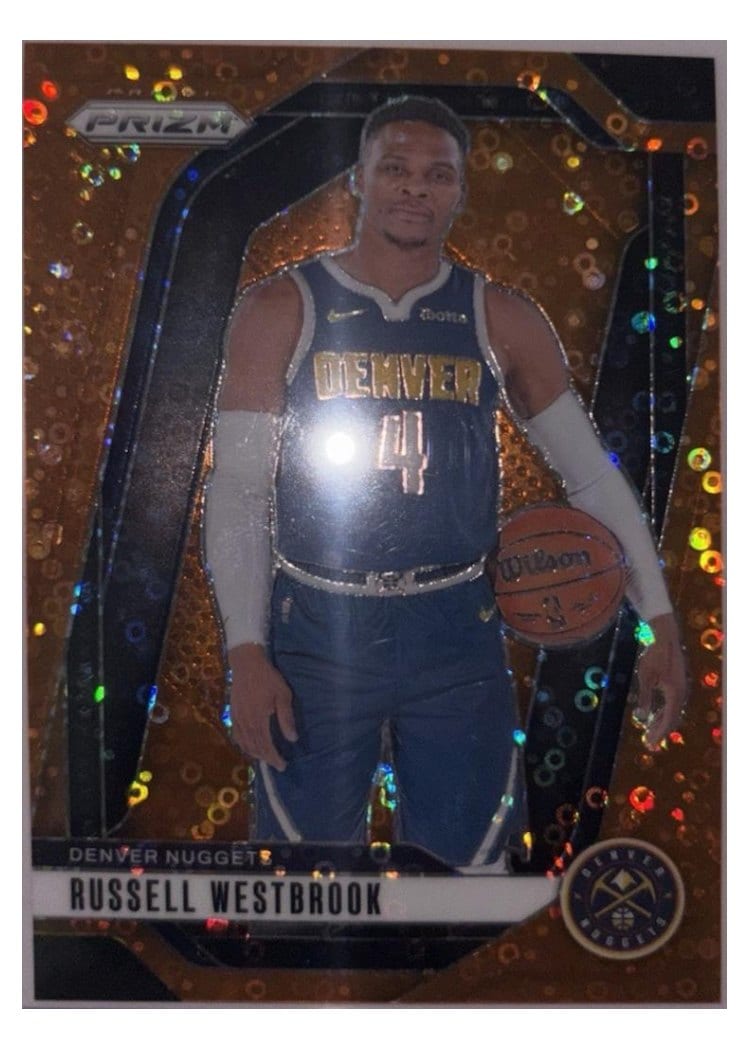 2024-25 Panini Prizm Base Set Russell Westbrook #157 card