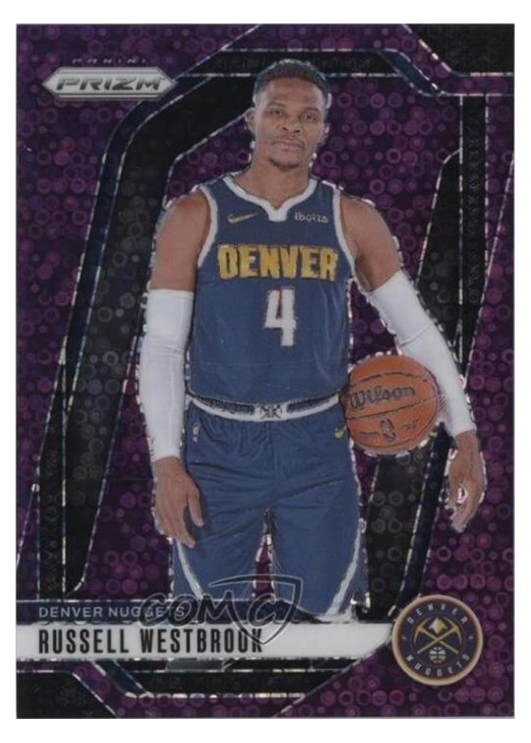 2024-25 Panini Prizm Base Set Russell Westbrook #157 card