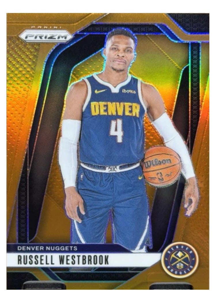 2024-25 Panini Prizm Base Set Russell Westbrook #157 card