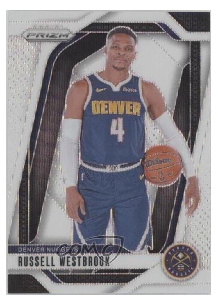 2024-25 Panini Prizm Base Set Russell Westbrook #157 card