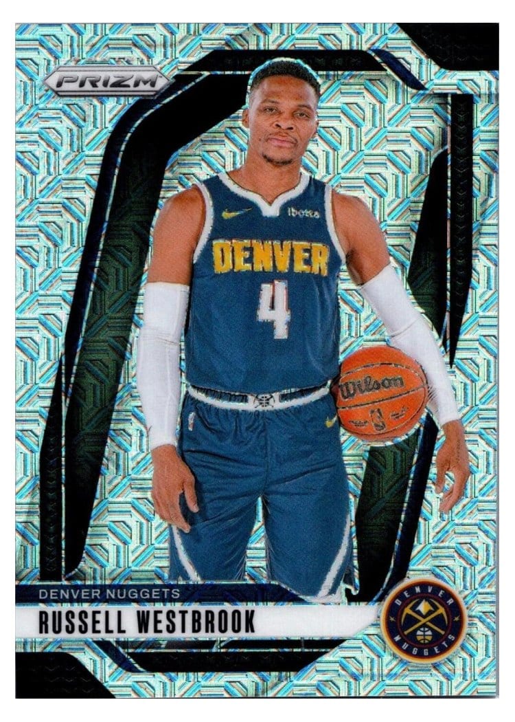 2024-25 Panini Prizm Base Set Russell Westbrook #157 card