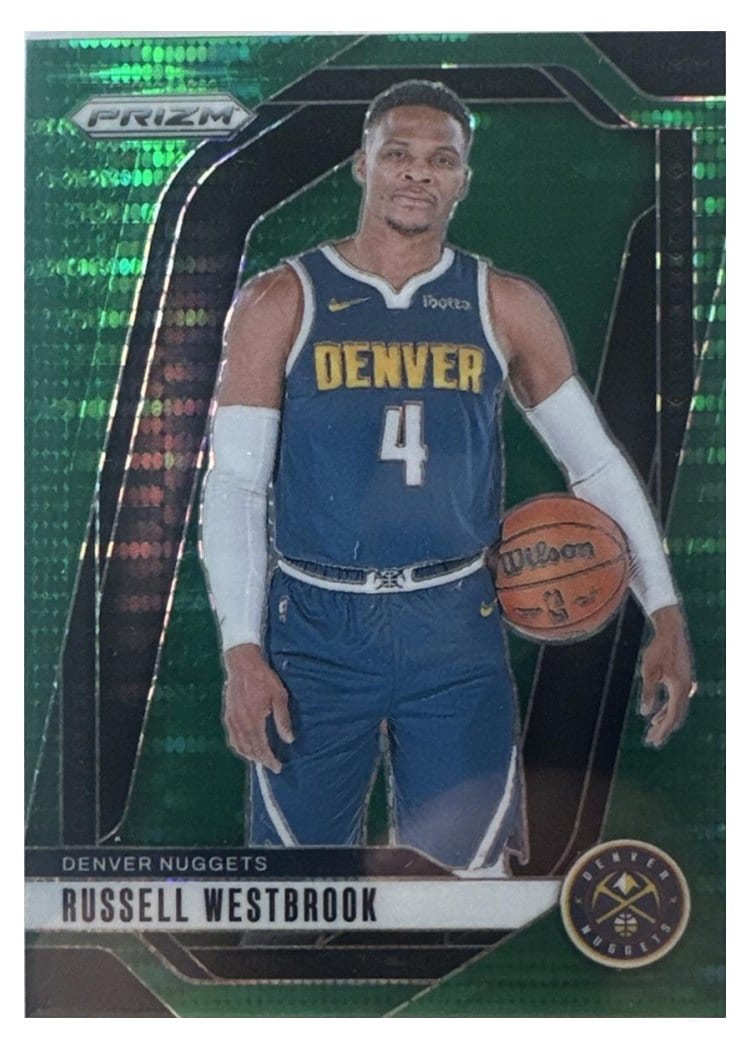 2024-25 Panini Prizm Base Set Russell Westbrook #157 card
