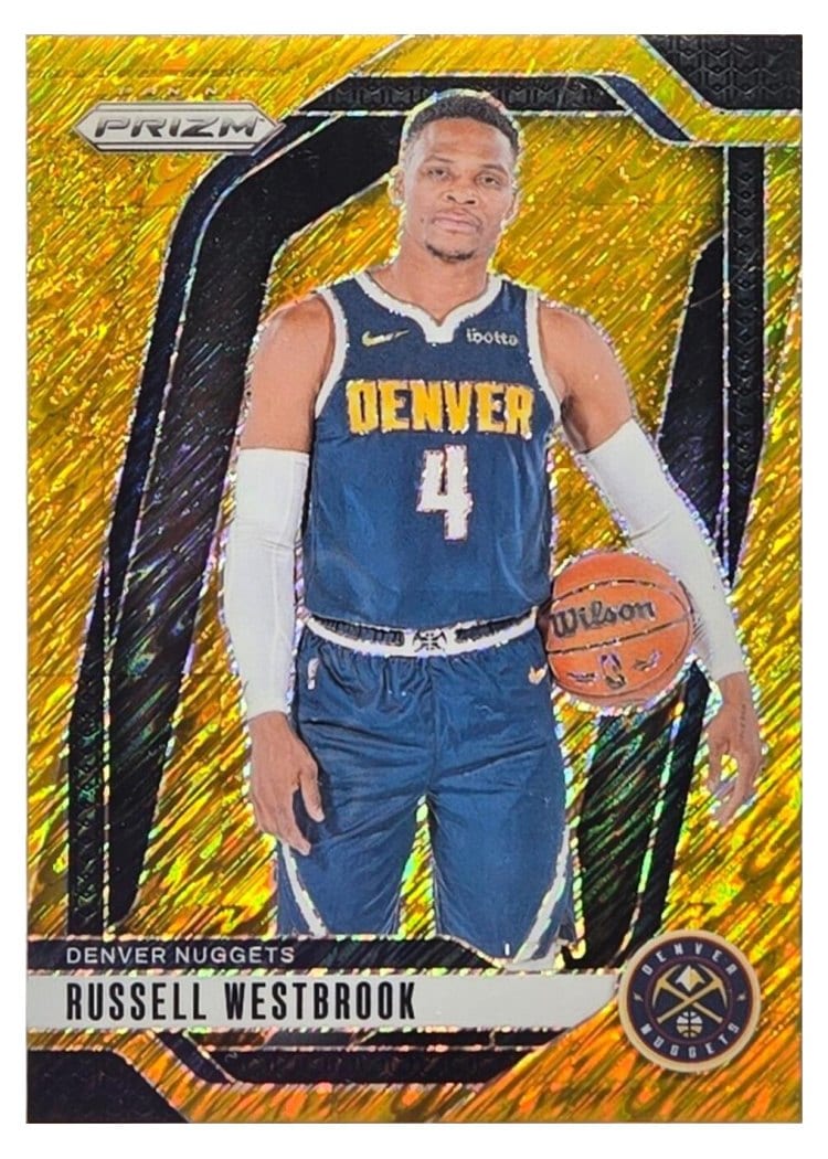 2024-25 Panini Prizm Base Set Russell Westbrook #157 card