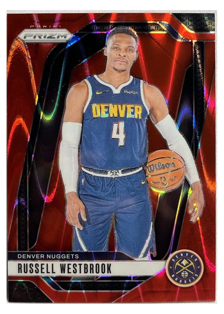 2024-25 Panini Prizm Base Set Russell Westbrook #157 card