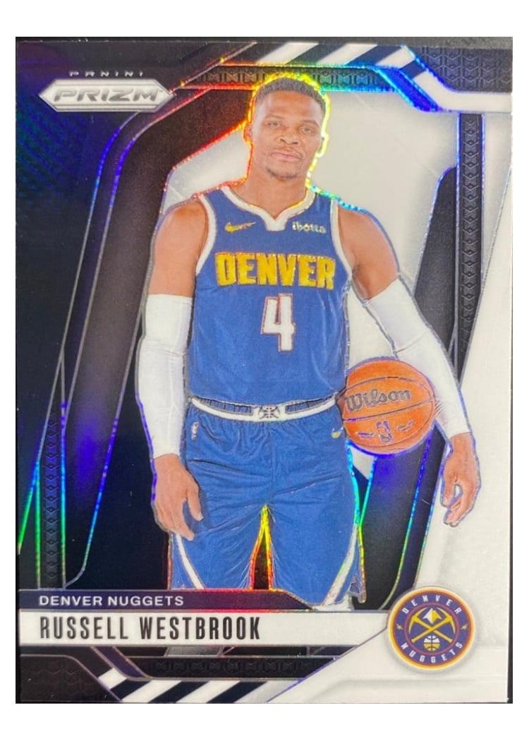 2024-25 Panini Prizm Base Set Russell Westbrook #157 card