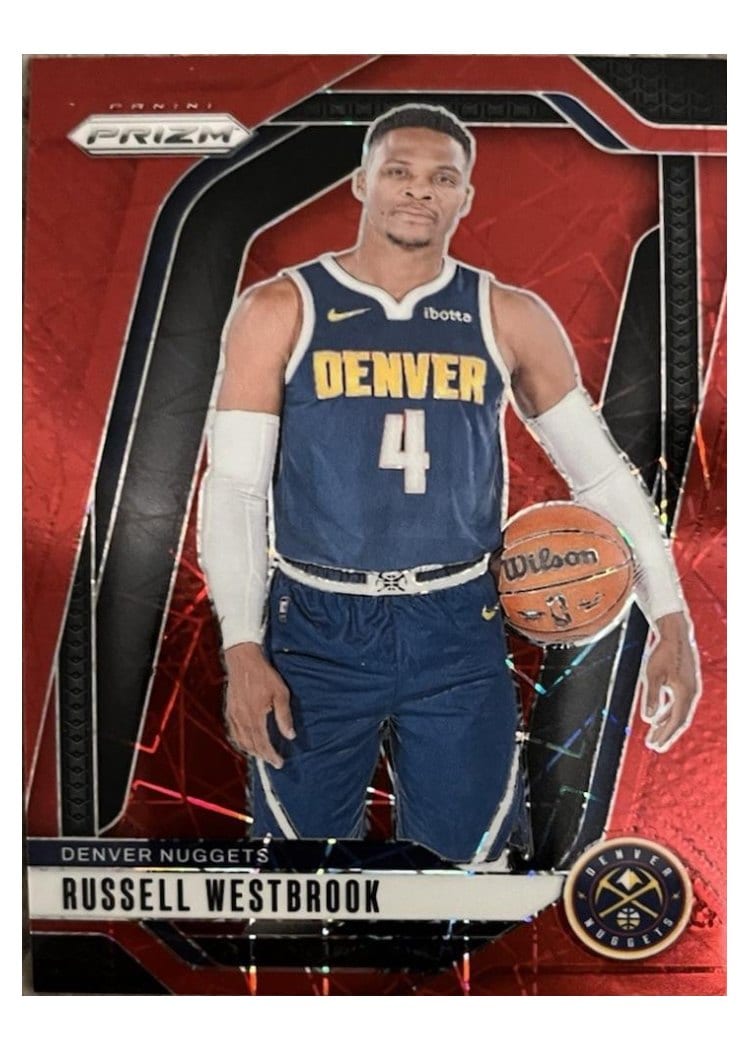 2024-25 Panini Prizm Base Set Russell Westbrook #157 card