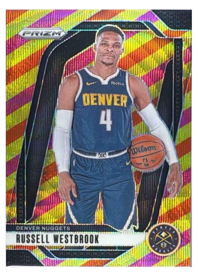 2024-25 Panini Prizm Base Set Russell Westbrook #157 card