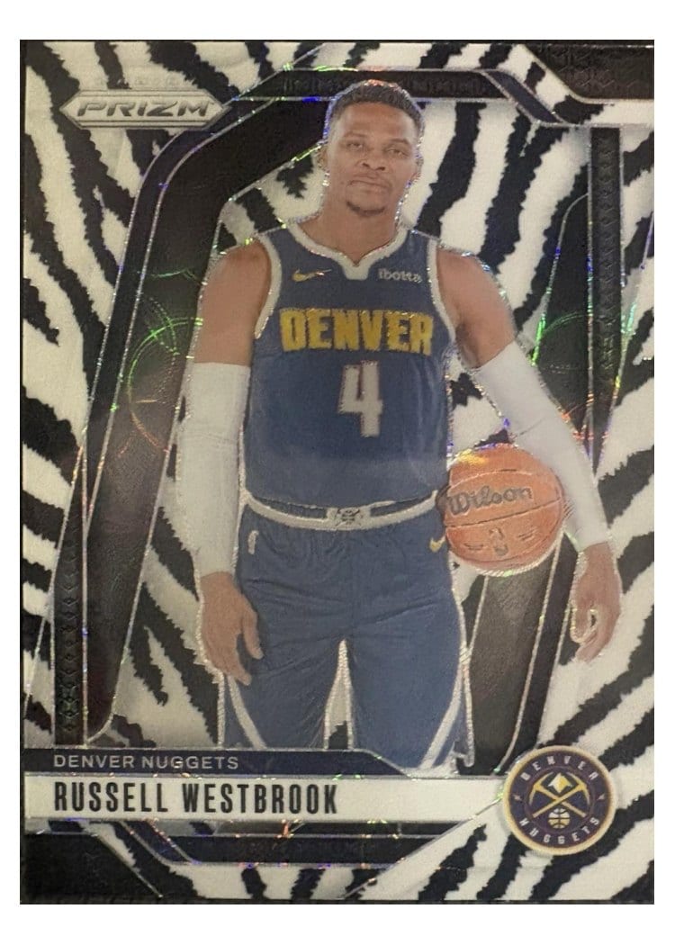 2024-25 Panini Prizm Base Set Russell Westbrook #157 card