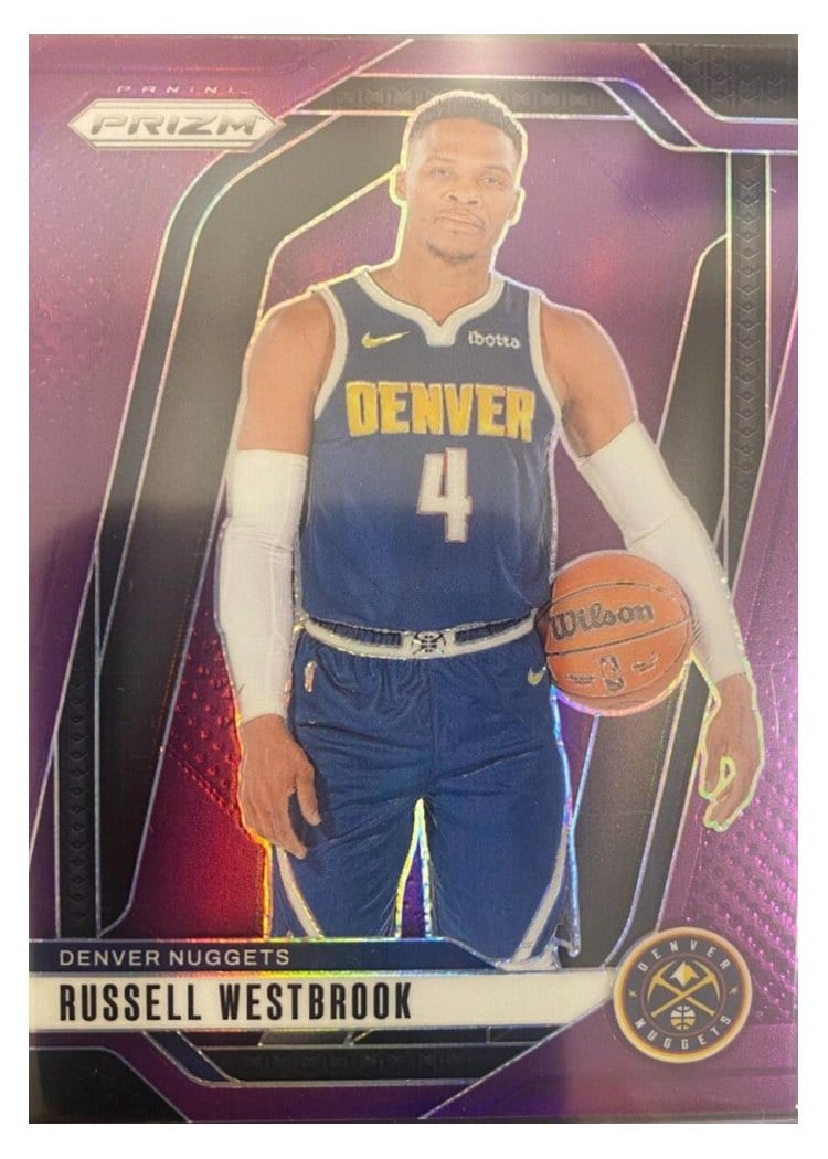 2024-25 Panini Prizm Base Set Russell Westbrook #157 card