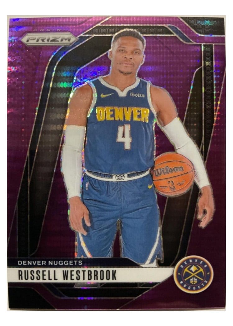 2024-25 Panini Prizm Base Set Russell Westbrook #157 card