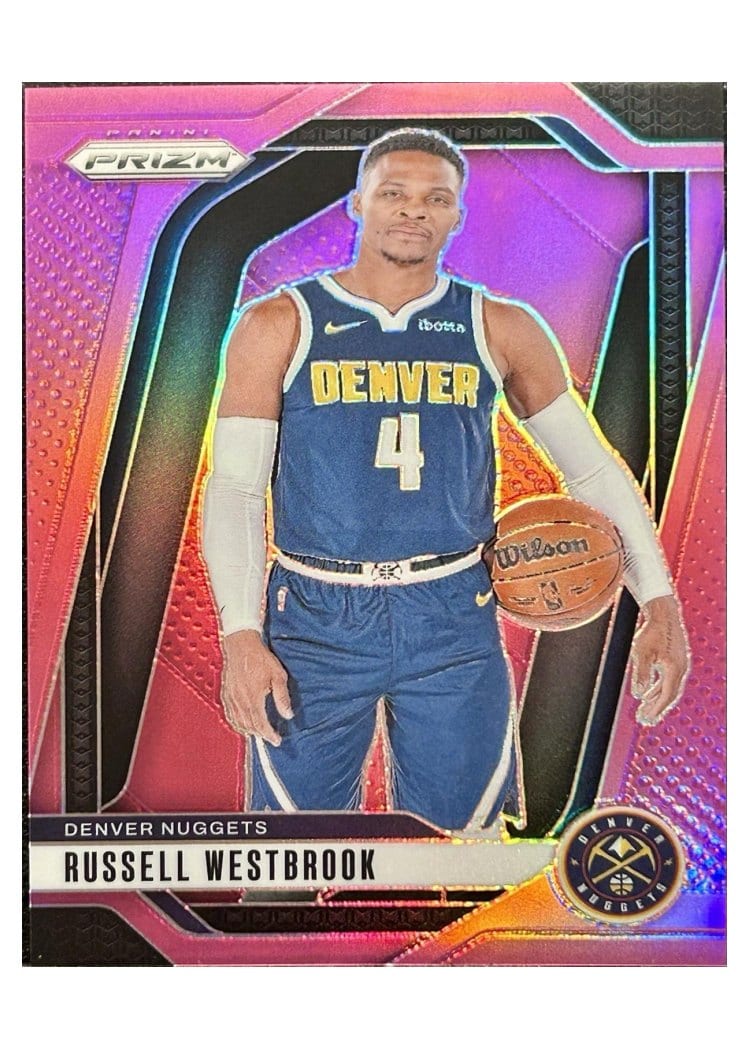 2024-25 Panini Prizm Base Set Russell Westbrook #157 card