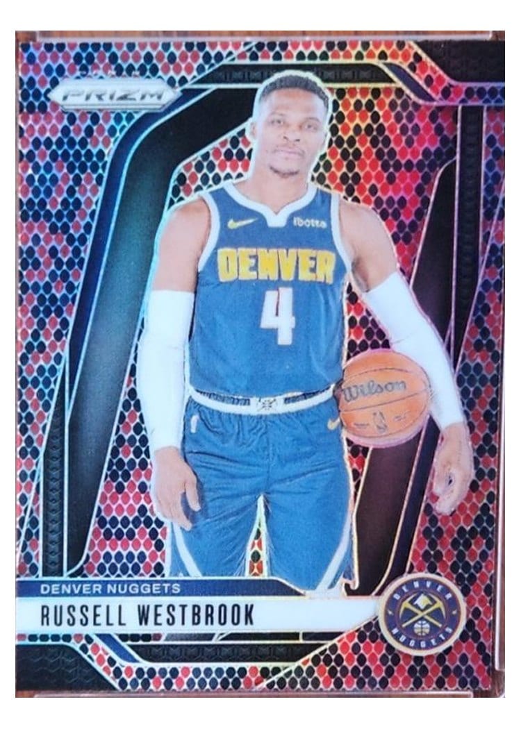 2024-25 Panini Prizm Base Set Russell Westbrook #157 card