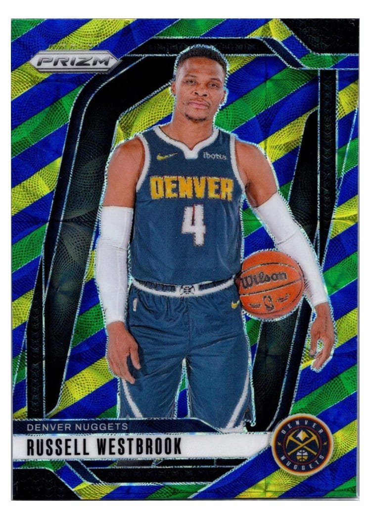 2024-25 Panini Prizm Base Set Russell Westbrook #157 card