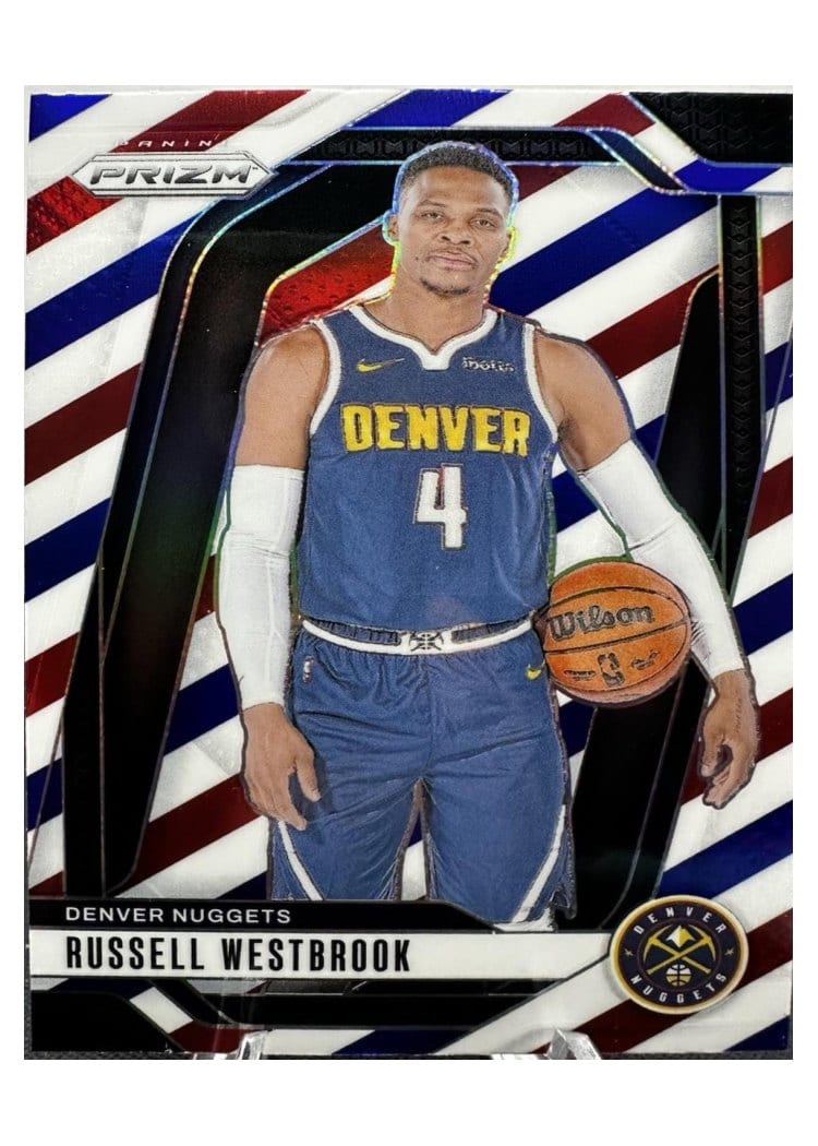 2024-25 Panini Prizm Base Set Russell Westbrook #157 card