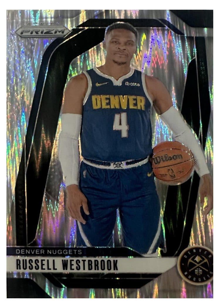 2024-25 Panini Prizm Base Set Russell Westbrook #157 card