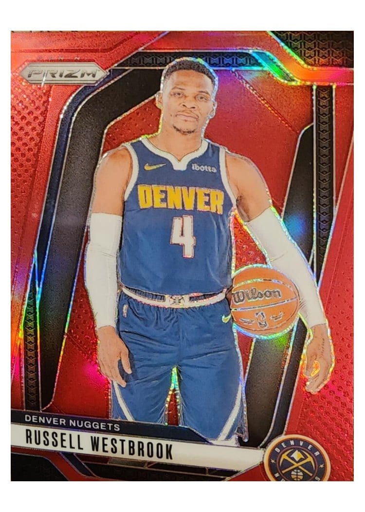 2024-25 Panini Prizm Base Set Russell Westbrook #157 card