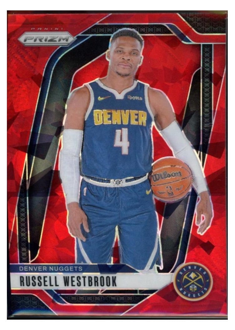 2024-25 Panini Prizm Base Set Russell Westbrook #157 card