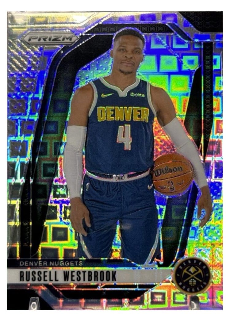 2024-25 Panini Prizm Base Set Russell Westbrook #157 card