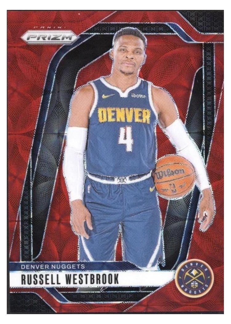 2024-25 Panini Prizm Base Set Russell Westbrook #157 card