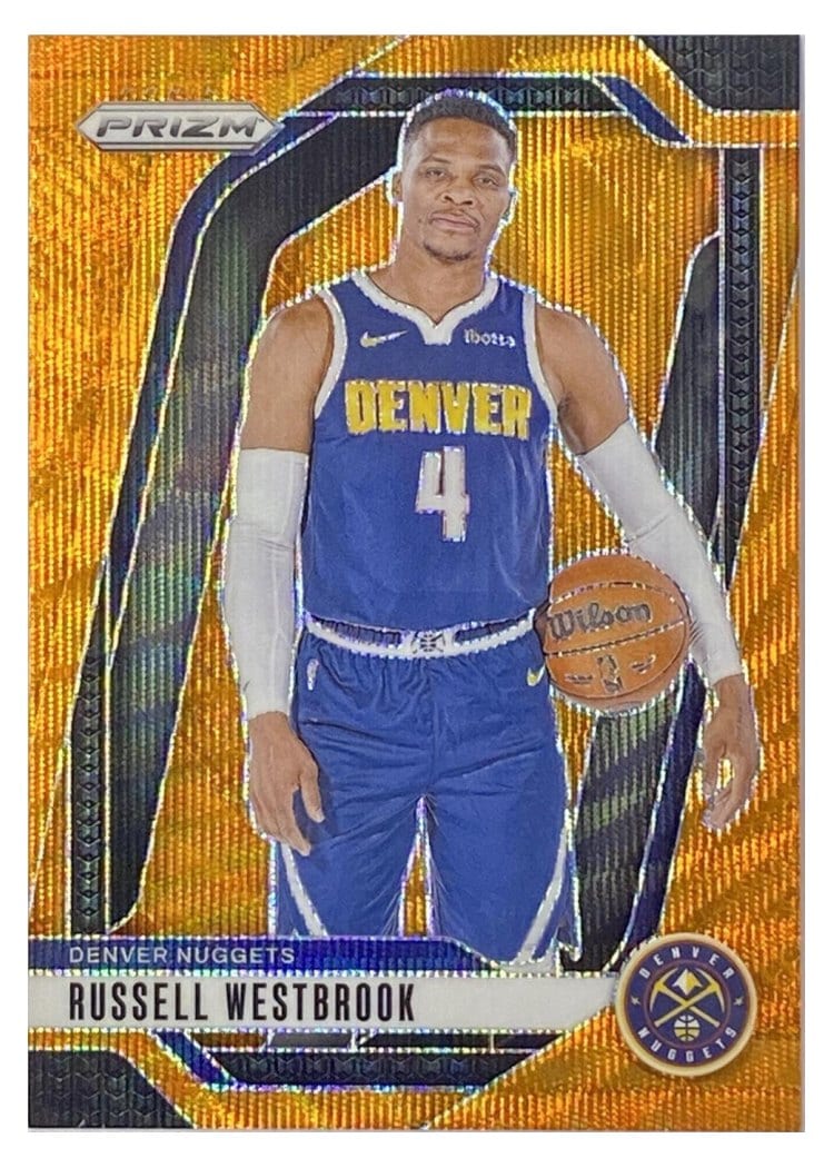 2024-25 Panini Prizm Base Set Russell Westbrook #157 card