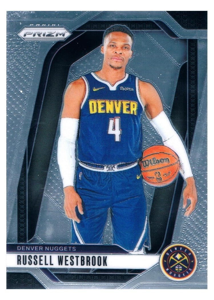 2024-25 Panini Prizm Base Set Russell Westbrook #157 card