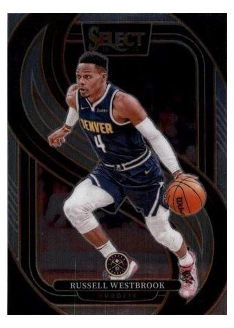 2024-25 Panini Select Base Set Russell Westbrook #104 card