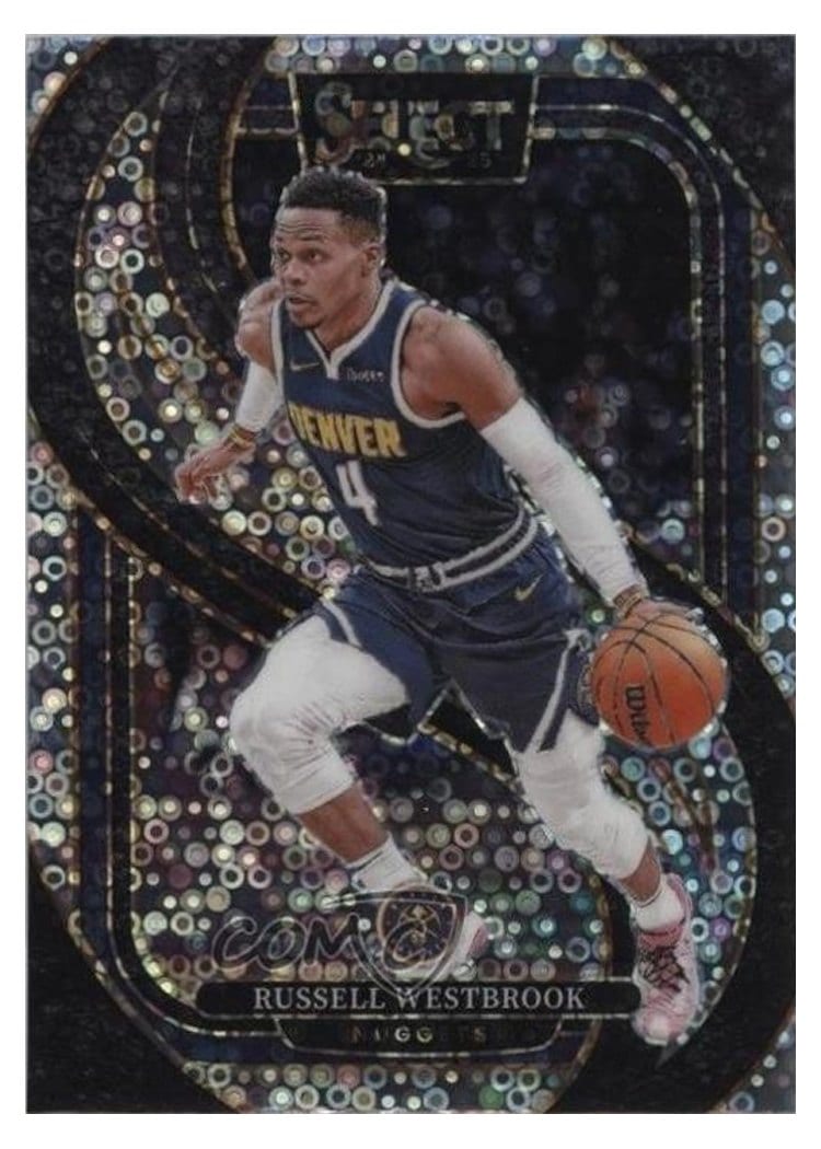 2024-25 Panini Select Base Set Russell Westbrook #104 card