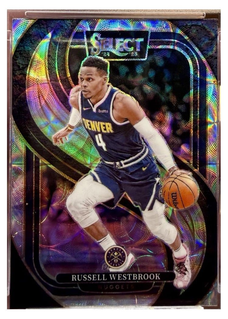 2024-25 Panini Select Base Set Russell Westbrook #104 card