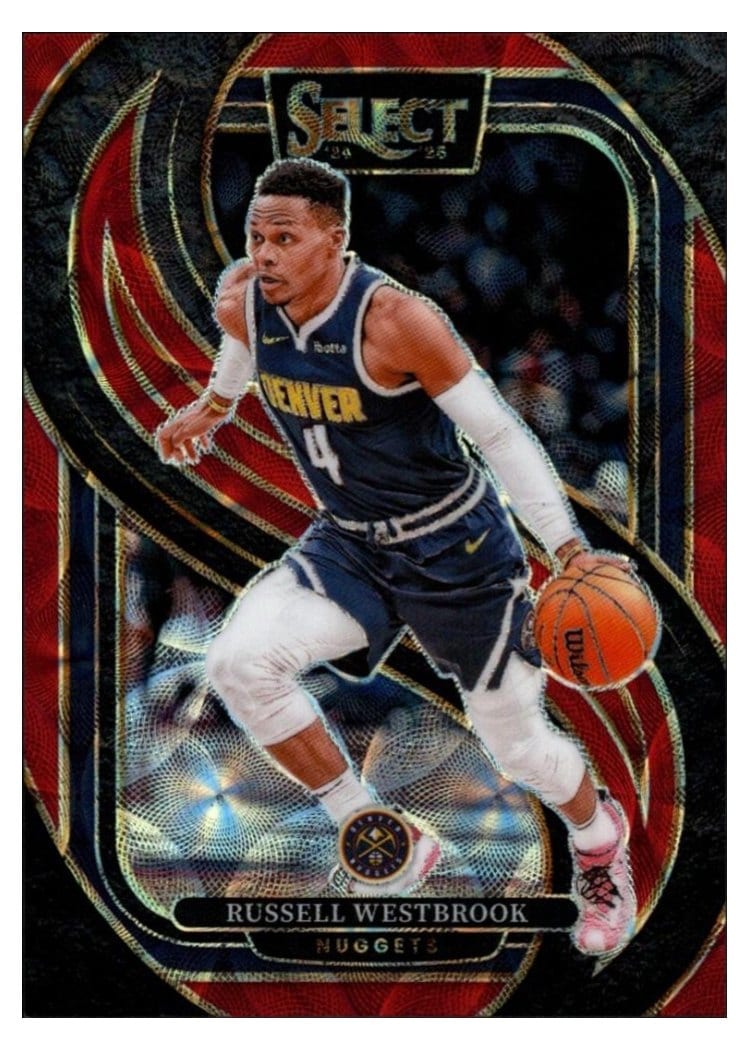 2024-25 Panini Select Base Set Russell Westbrook #104 card