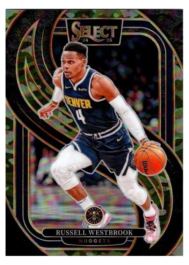 2024-25 Panini Select Base Set Russell Westbrook #104 card