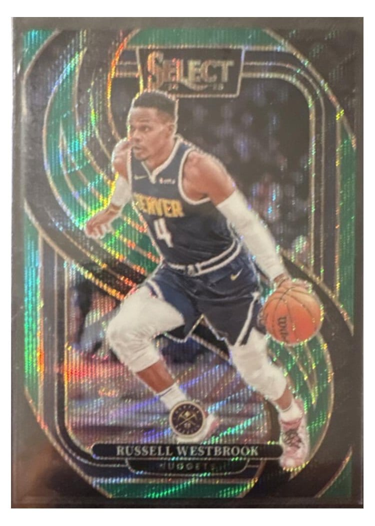 2024-25 Panini Select Base Set Russell Westbrook #104 card
