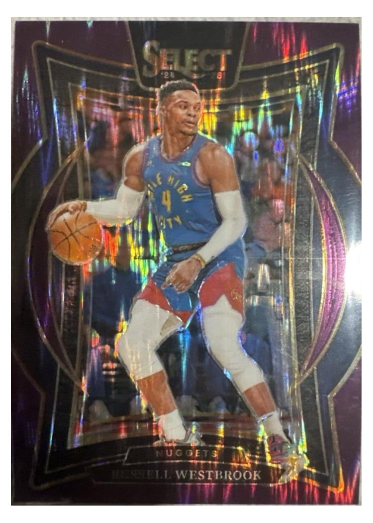2024-25 Panini Select Base Set Russell Westbrook #18 card