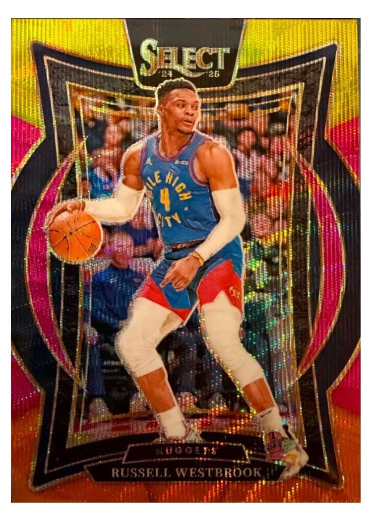 2024-25 Panini Select Base Set Russell Westbrook #18 card