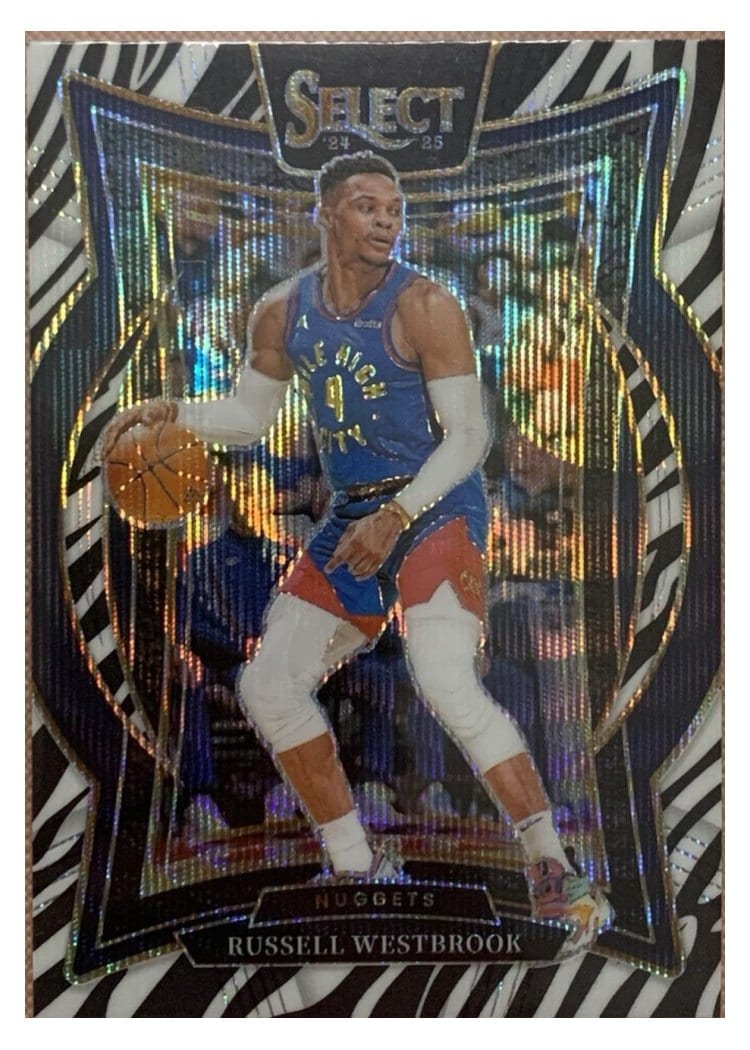 2024-25 Panini Select Base Set Russell Westbrook #18 card