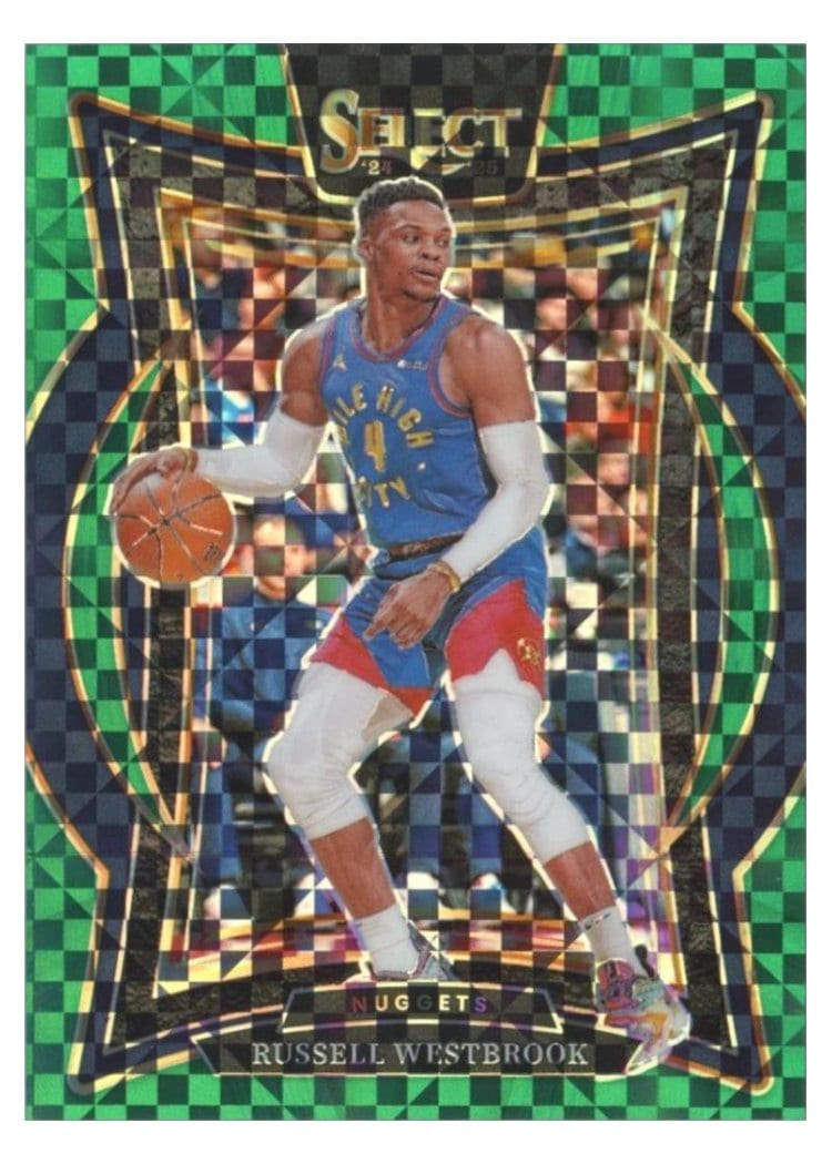 2024-25 Panini Select Base Set Russell Westbrook #18 card