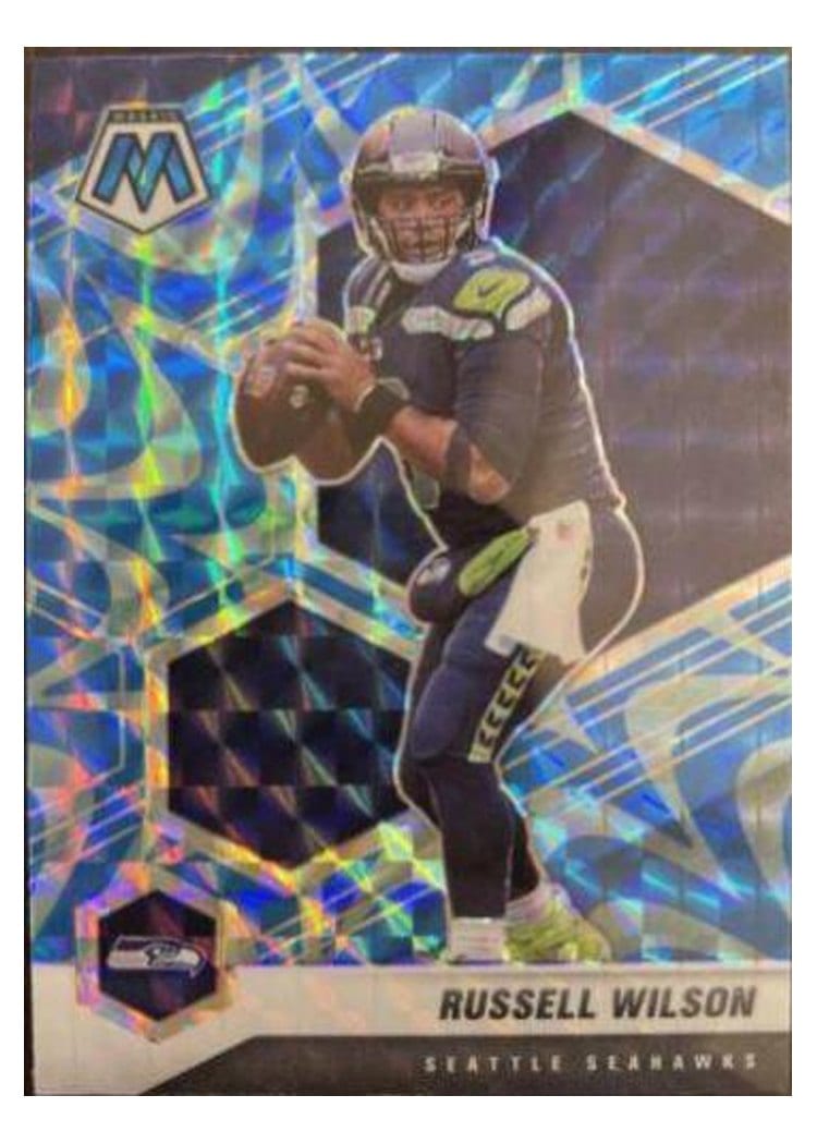2021 Panini Mosaic Base Set Russell Wilson #179 card