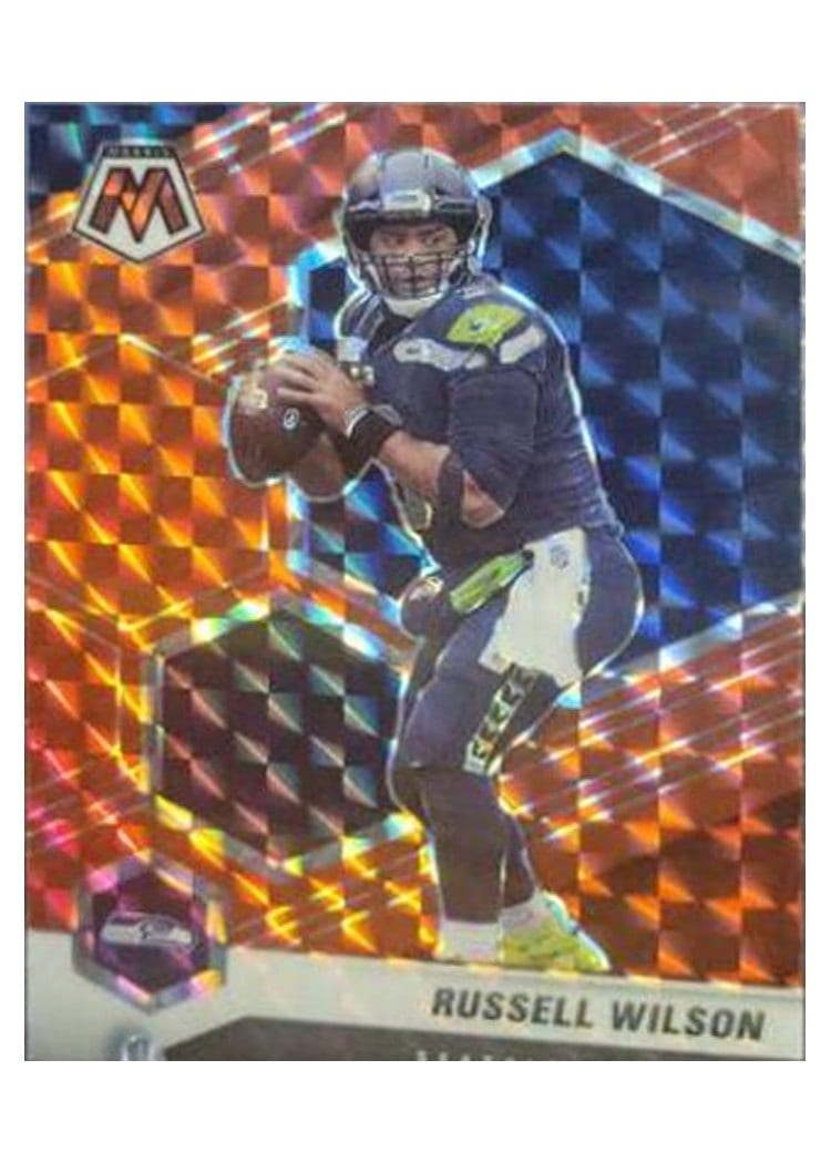 2021 Panini Mosaic Base Set Russell Wilson #179 card